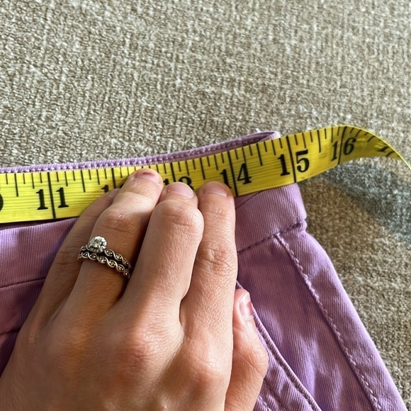 NWOT PURPLE STITCH FIX STS BLUE PALMER HIGH RISE TROUSER SHORTS 28 - Picture 3 of 8